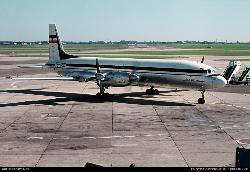 Aircraft Photo of YU-AIB / 7502 | Ilyushin Il-18D | Yugoslavia - Air Force | AirHistory.net #325895
