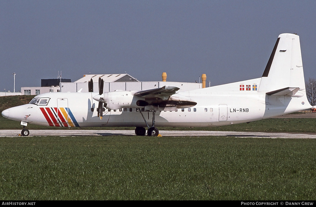 Aircraft Photo of LN-RNB | Fokker 50 | Scandinavian Commuter - SAS | AirHistory.net #325898