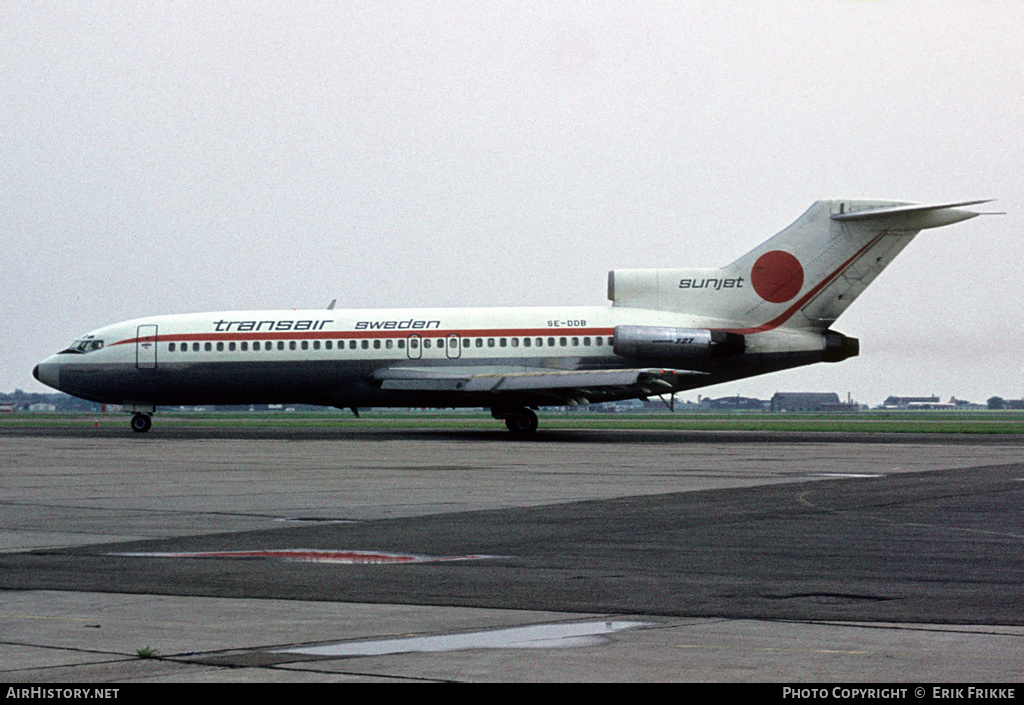 Aircraft Photo of SE-DDB | Boeing 727-134 | Transair Sweden | AirHistory.net #325906