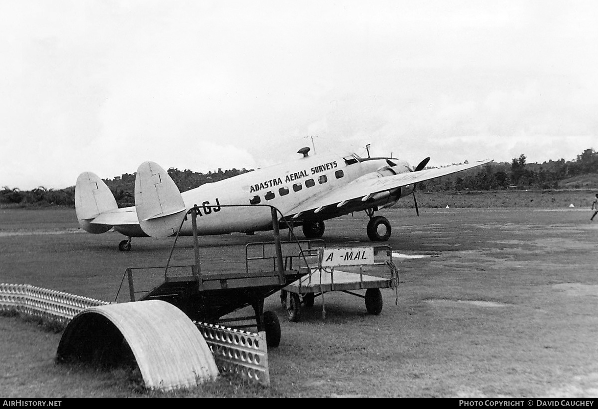 Aircraft Photo of VH-AGJ | Lockheed 414 Hudson Mk.IIIA | Adastra Aerial Surveys | AirHistory.net #325908