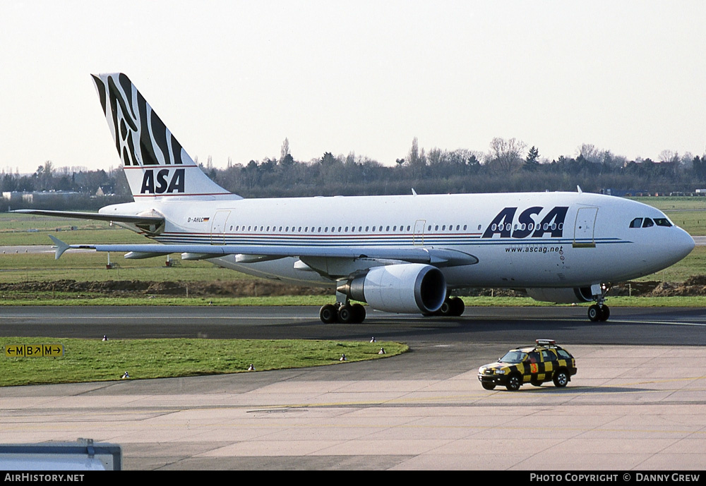 Aircraft Photo of D-AHLC | Airbus A310-308 | African Safari Airways - ASA | AirHistory.net #325914