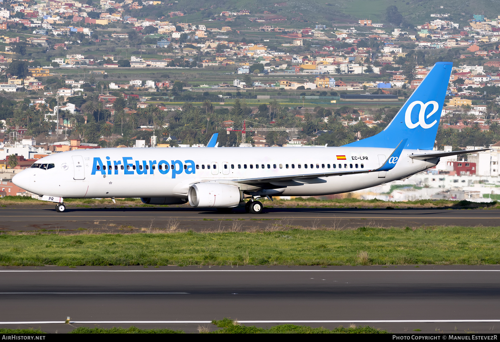 Aircraft Photo of EC-LPR | Boeing 737-85P | Air Europa | AirHistory.net #325929