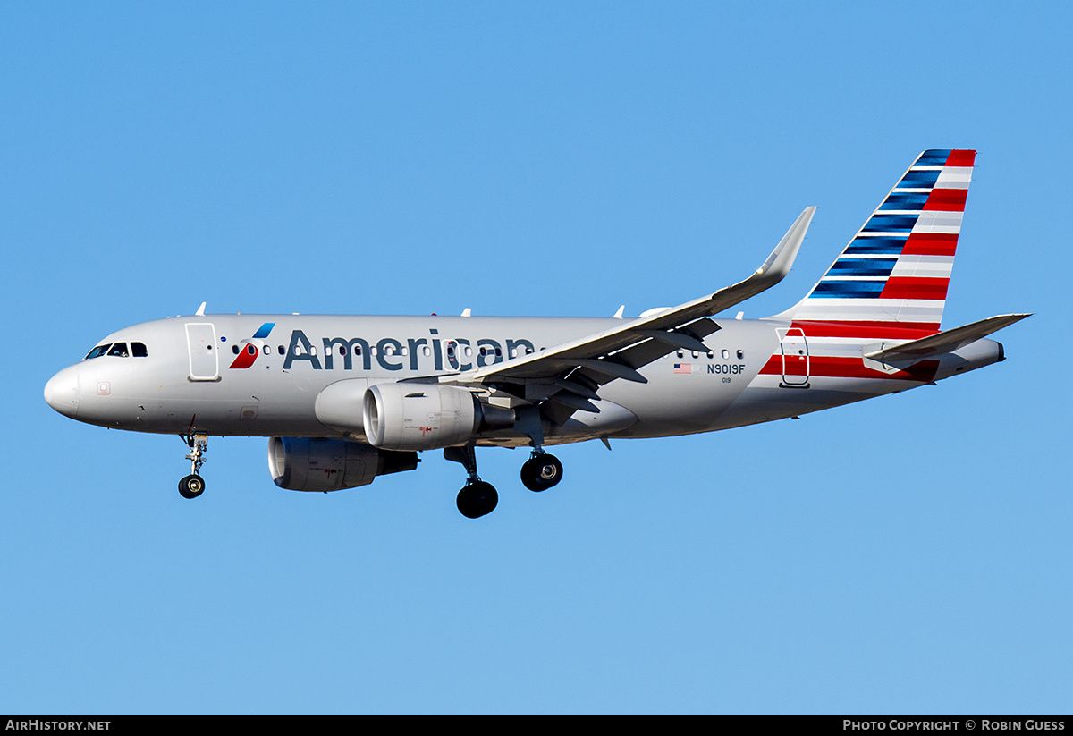 Aircraft Photo of N9019F | Airbus A319-115 | American Airlines | AirHistory.net #325940