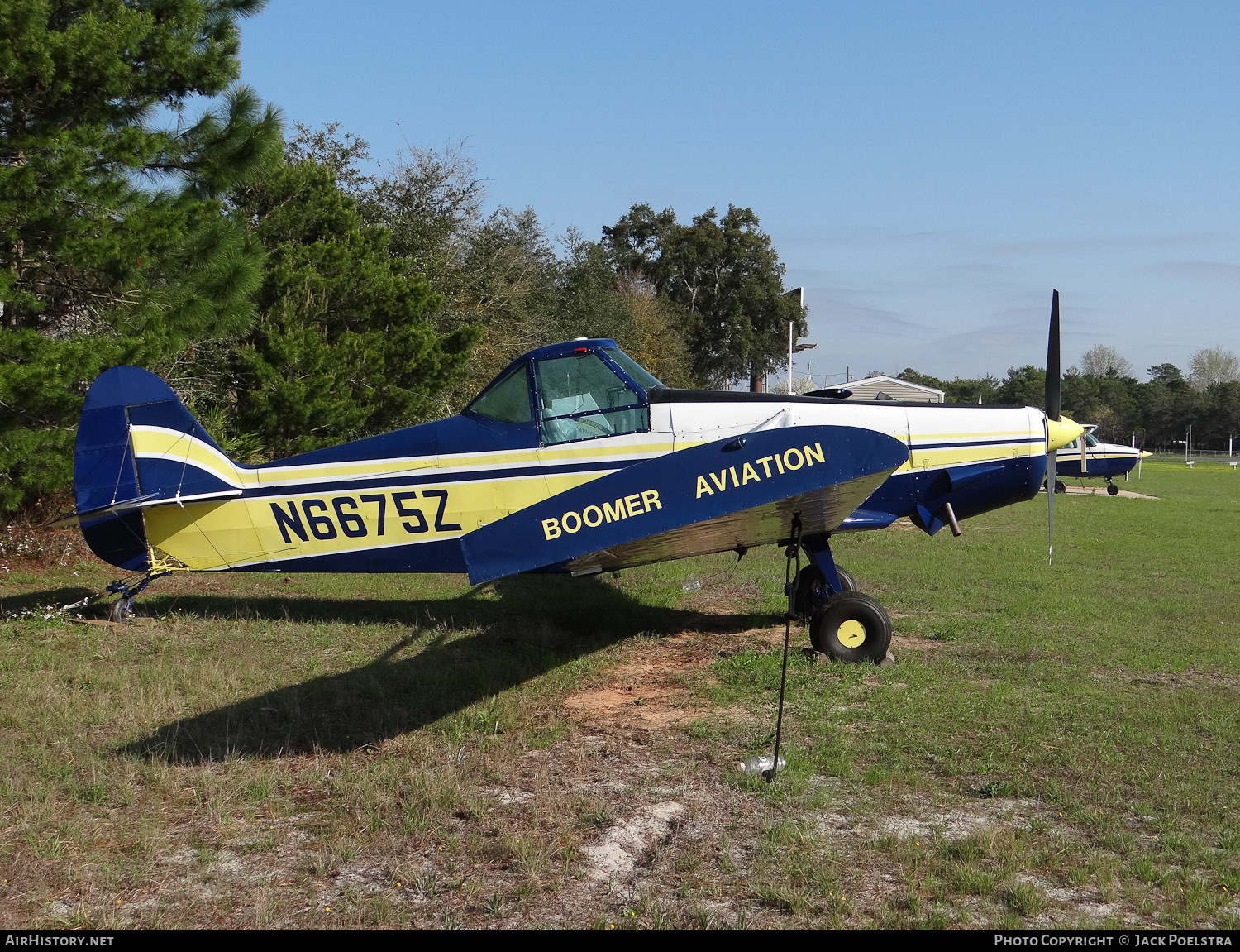 Aircraft Photo of N6675Z | Piper PA-25-235 Pawnee | Boomer Aviation | AirHistory.net #325959