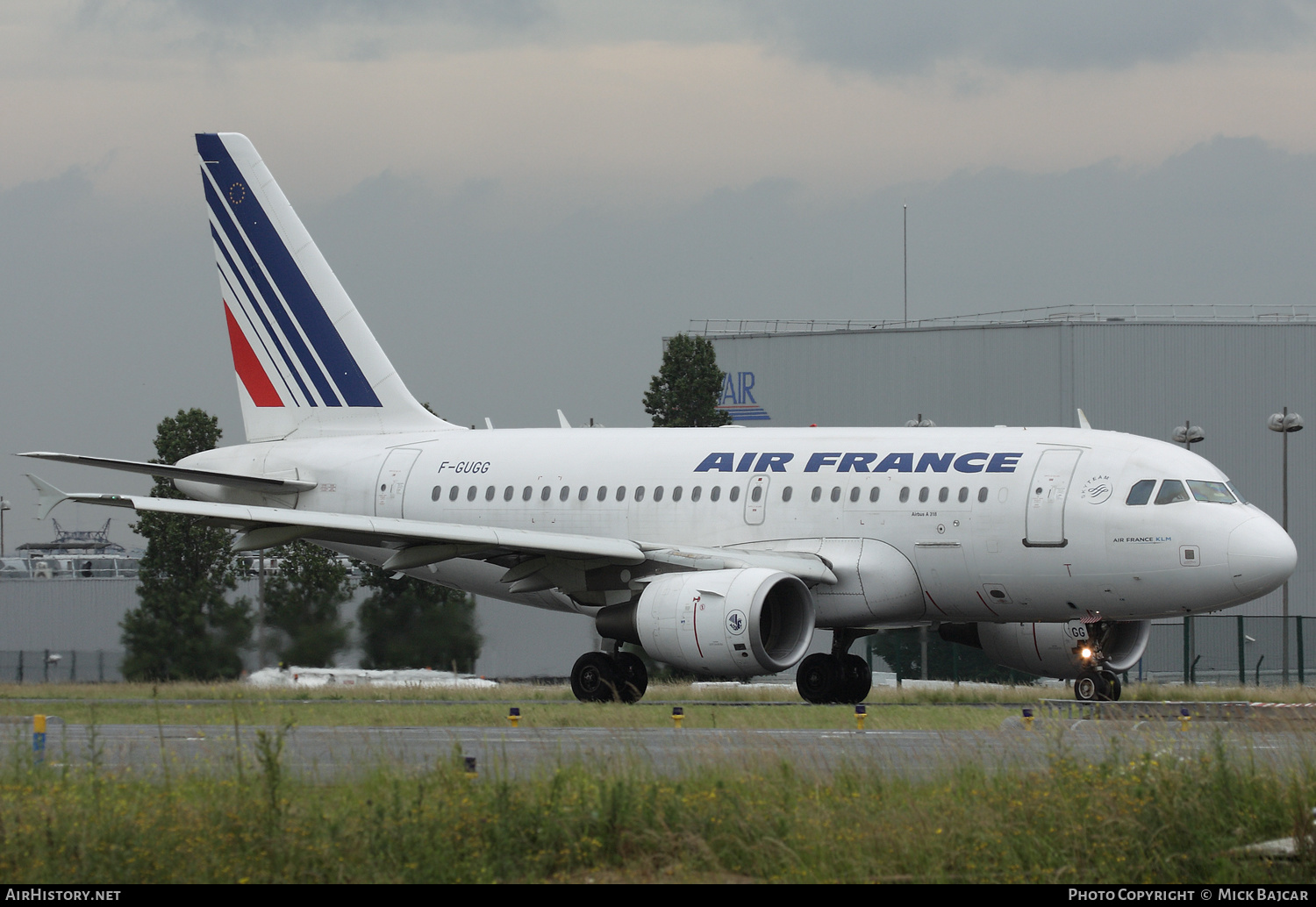 Aircraft Photo of F-GUGG | Airbus A318-111 | Air France | AirHistory.net #325962