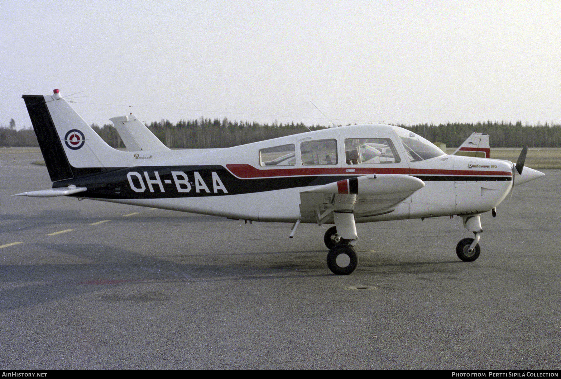 Aircraft Photo of OH-BAA | Beech C23 Sundowner 180 | AirHistory.net #325969