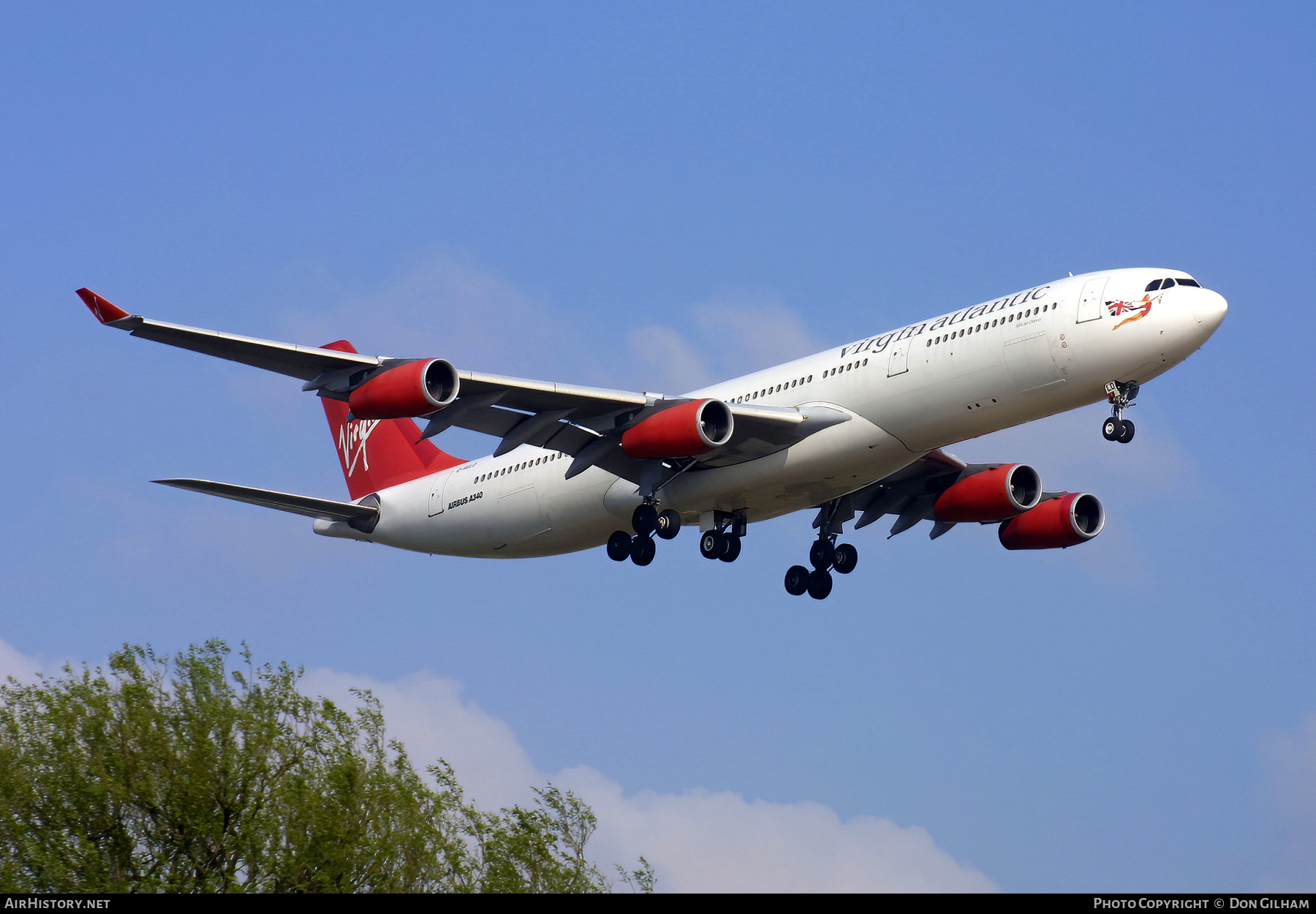 Aircraft Photo of G-VELD | Airbus A340-313 | Virgin Atlantic Airways | AirHistory.net #325978