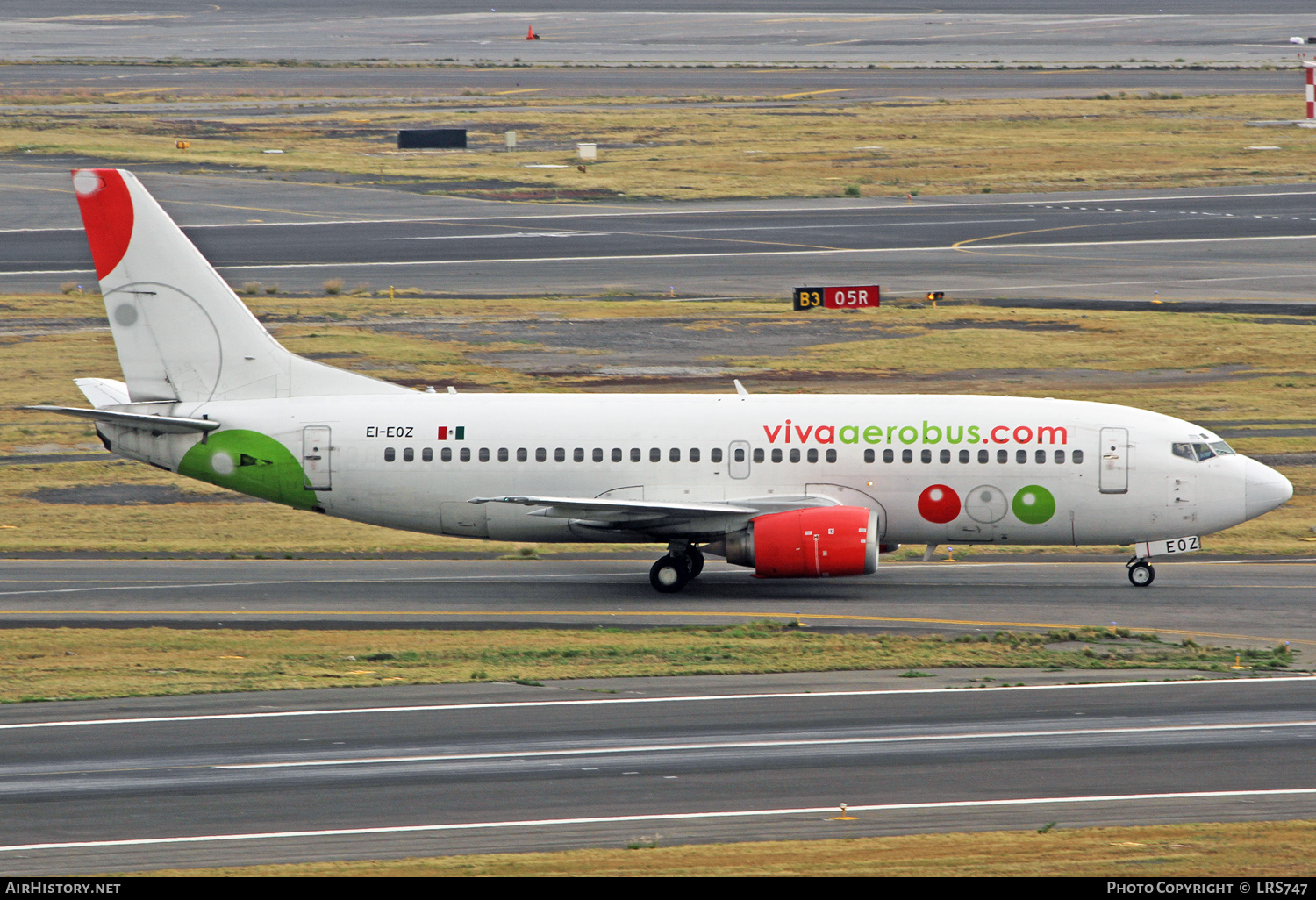 Aircraft Photo of EI-EOZ | Boeing 737-3Q8 | Viva Aerobús | AirHistory.net #325983