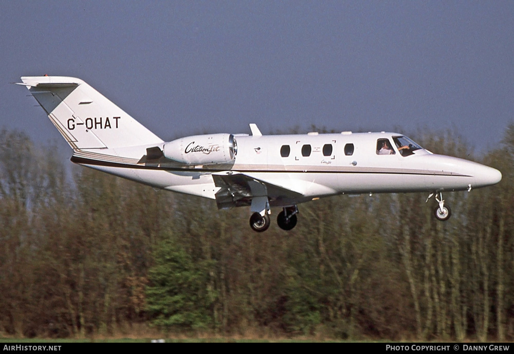 Aircraft Photo of G-OHAT | Cessna 525 CitationJet | AirHistory.net #325986