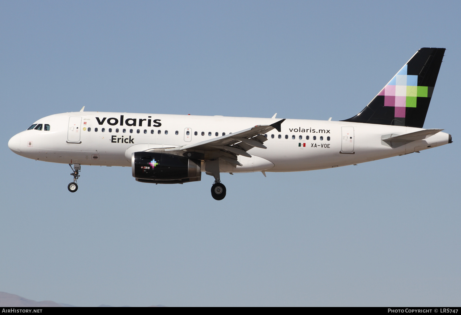 Aircraft Photo of XA-VOE | Airbus A319-133 | Volaris | AirHistory.net #325993