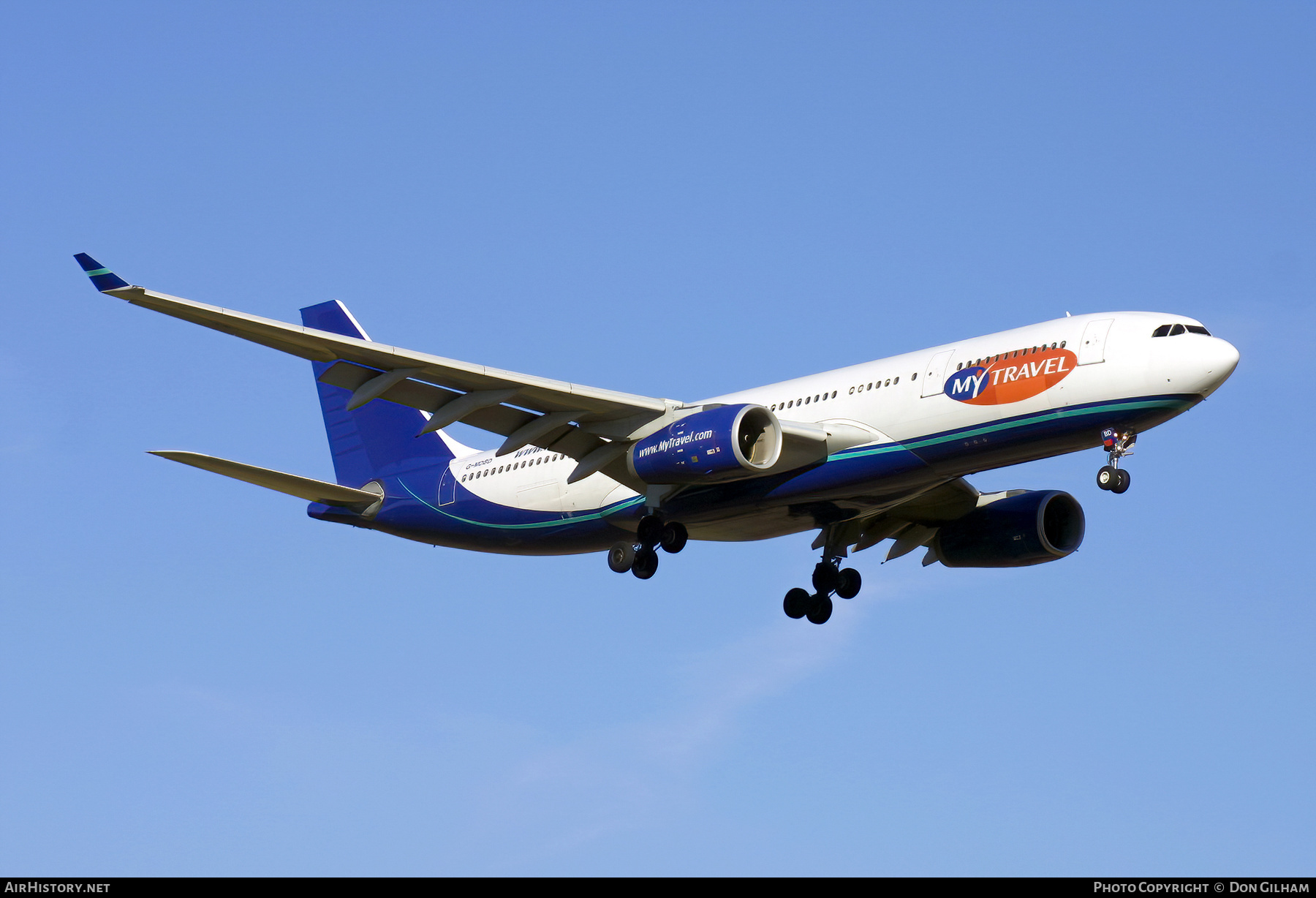 Aircraft Photo of G-MDBD | Airbus A330-243 | MyTravel Airways | AirHistory.net #326003