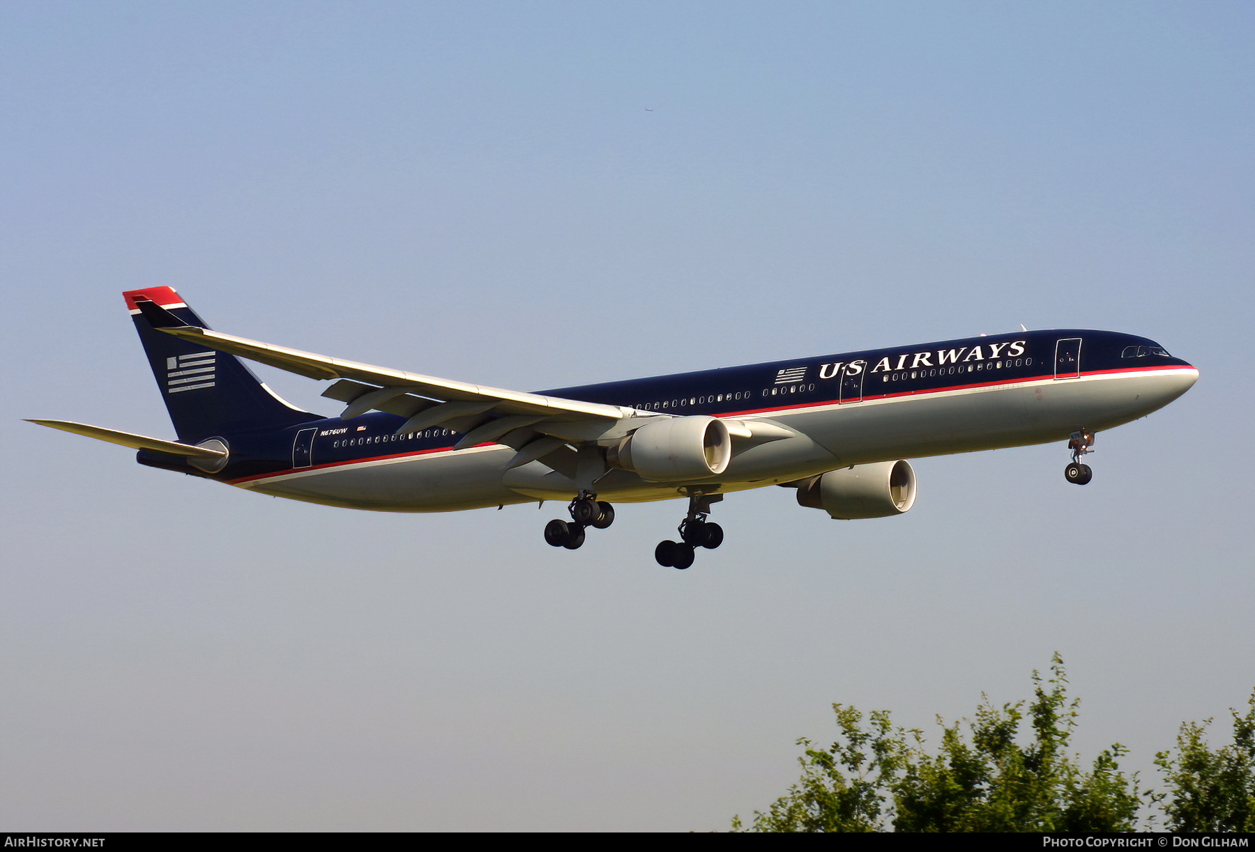 Aircraft Photo of N676UW | Airbus A330-323 | US Airways | AirHistory.net #326005