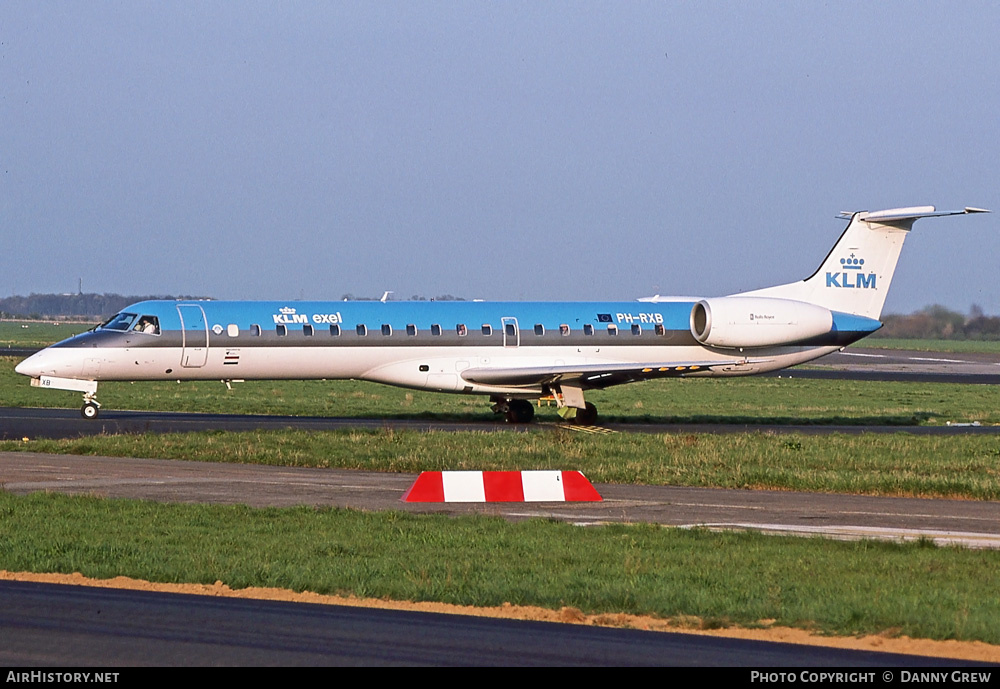 Aircraft Photo of PH-RXB | Embraer ERJ-145MP (EMB-145MP) | KLM Exel | AirHistory.net #326018