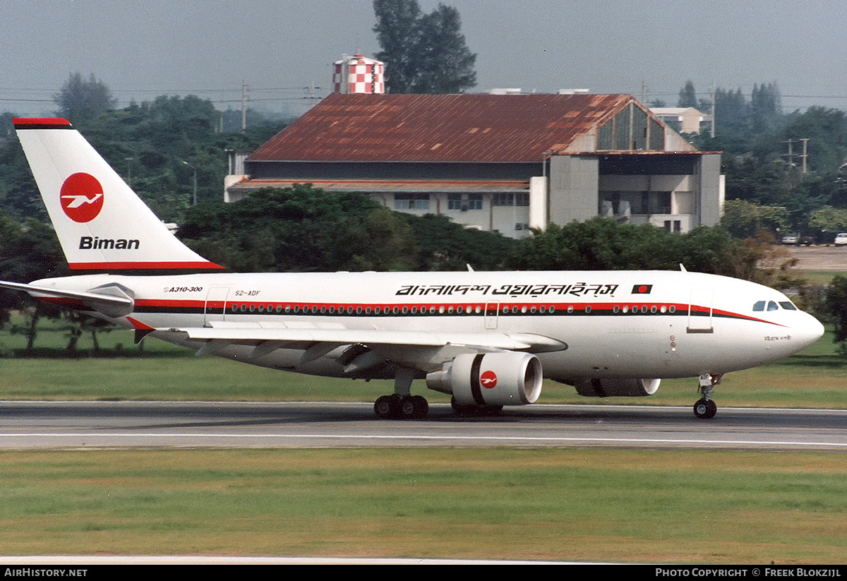 Aircraft Photo of S2-ADF | Airbus A310-325 | Biman Bangladesh Airlines | AirHistory.net #326040