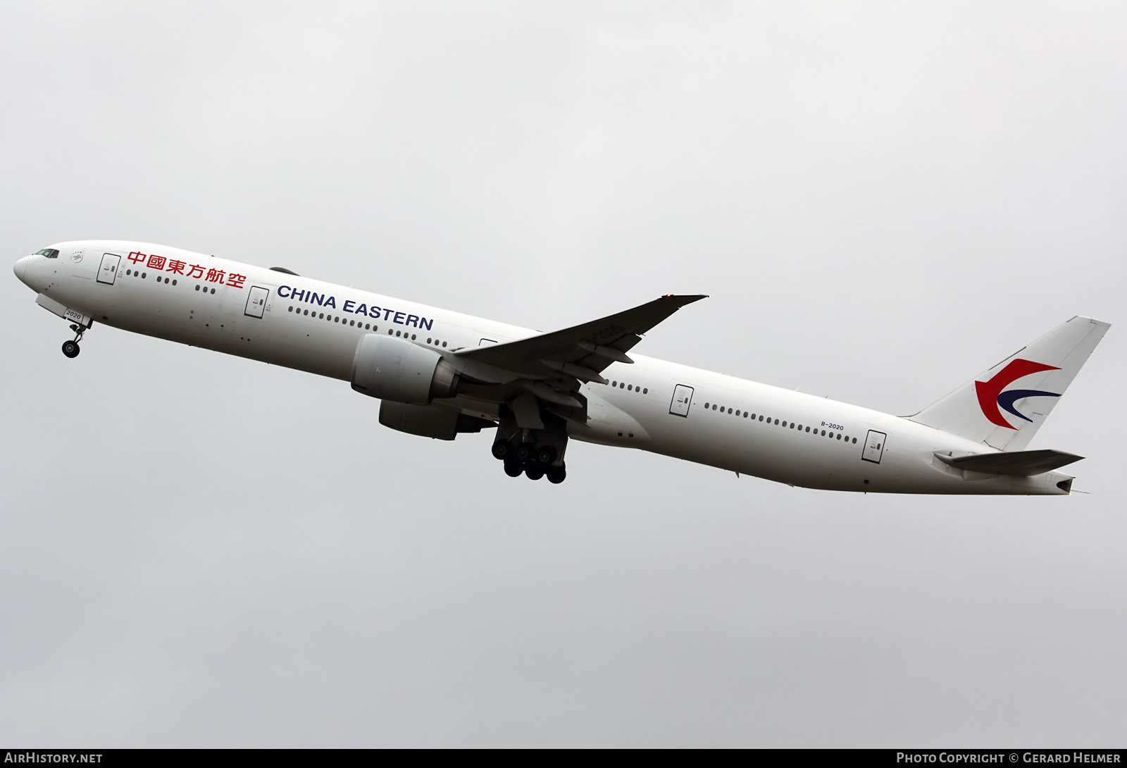 Aircraft Photo of B-2020 | Boeing 777-39P/ER | China Eastern Airlines | AirHistory.net #326057