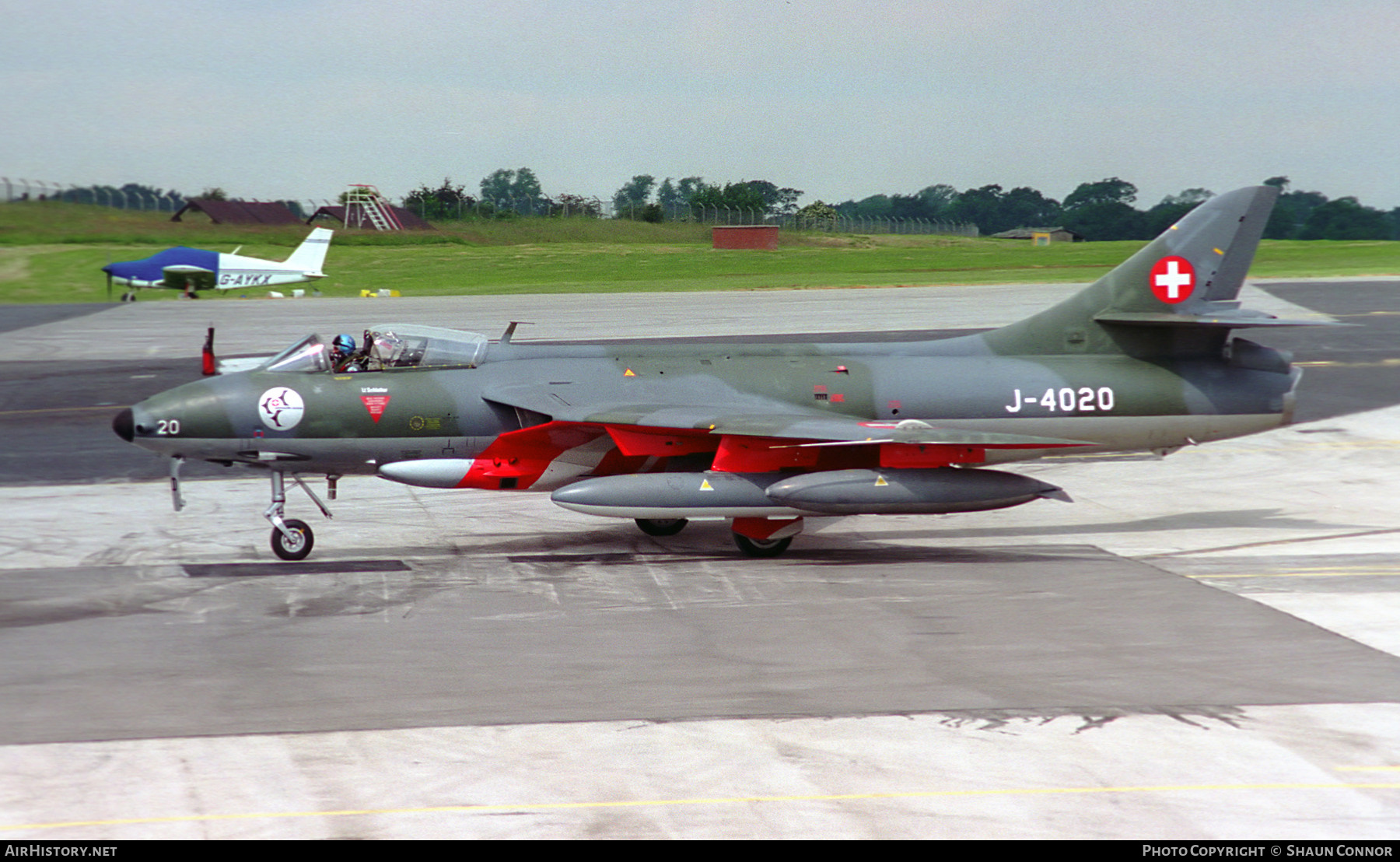 Aircraft Photo of J-4020 | Hawker Hunter F58 | Switzerland - Air Force | AirHistory.net #326062