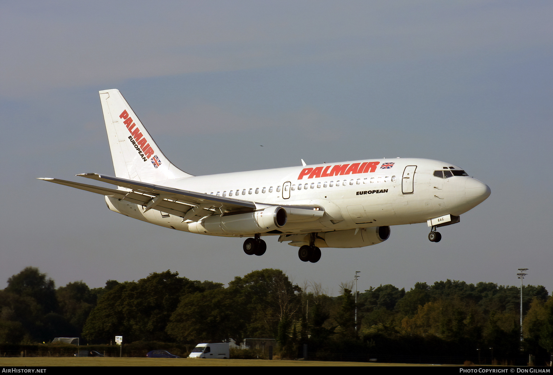 Aircraft Photo of G-CEAC | Boeing 737-229/Adv | Palmair | AirHistory.net #326063