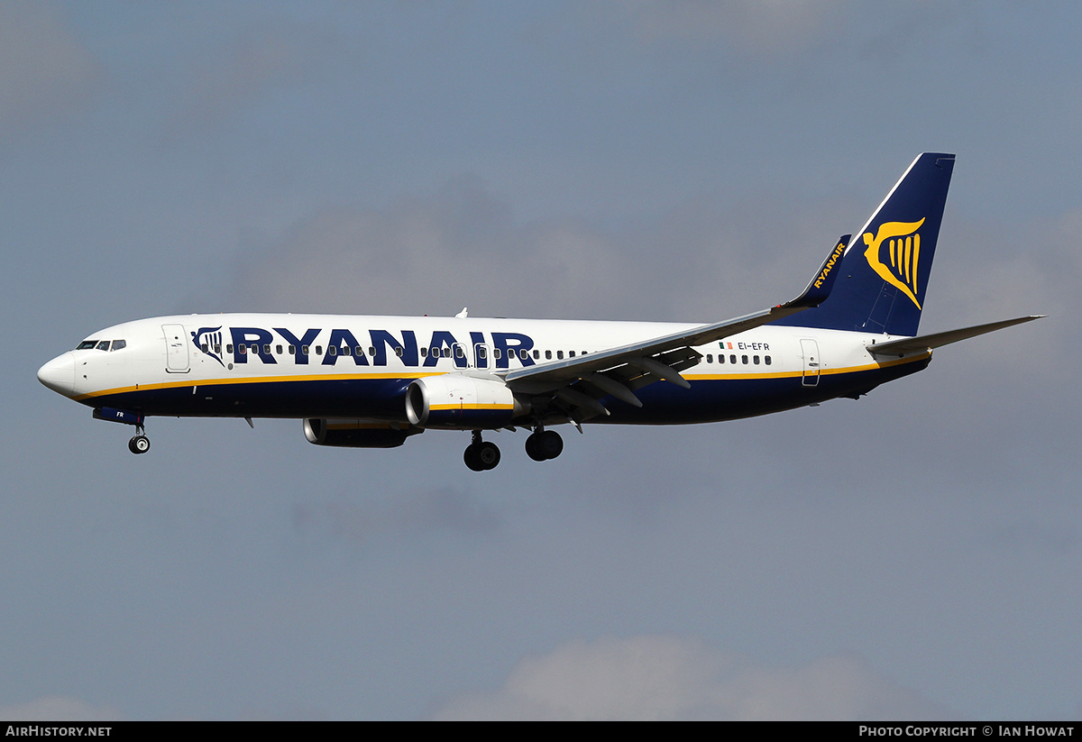 Aircraft Photo of EI-EFR | Boeing 737-8AS | Ryanair | AirHistory.net #326064