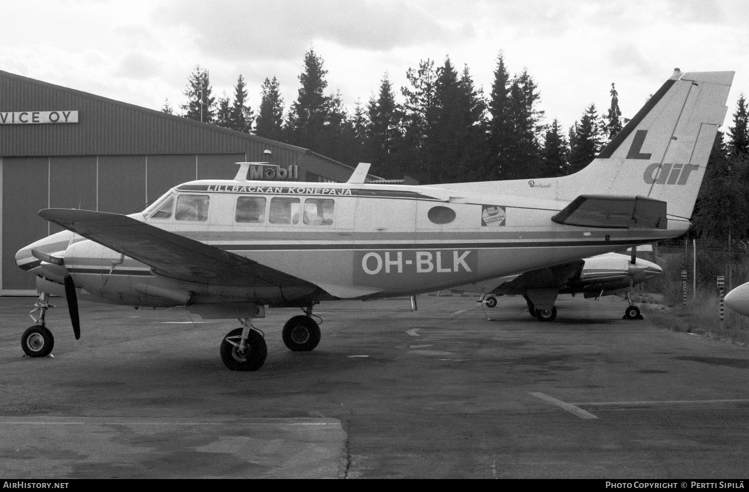 Aircraft Photo of OH-BLK | Beech 65-B80 Queen Air | Lillbackan Konepaja - L Air | AirHistory.net #326088