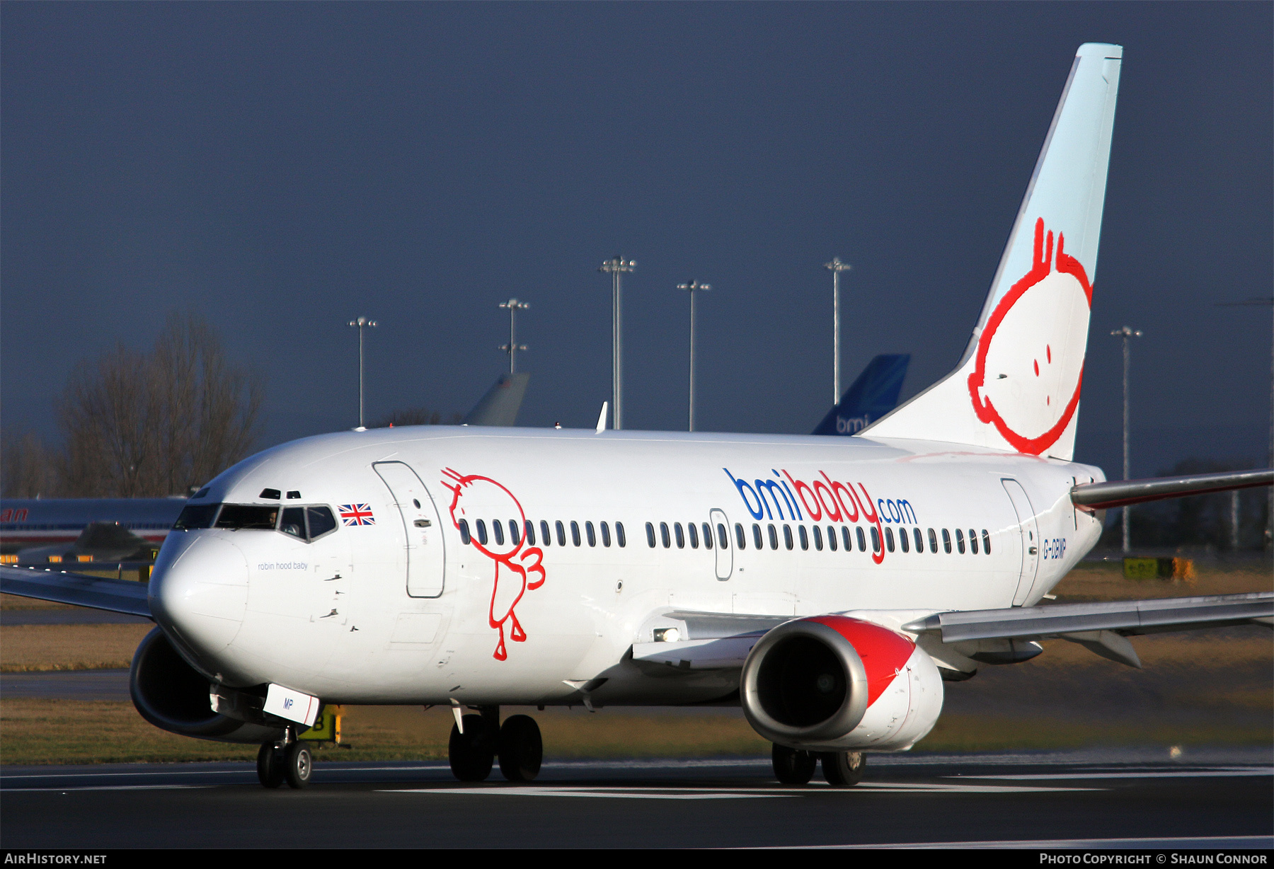 Aircraft Photo of G-OBMP | Boeing 737-3Q8 | Bmibaby | AirHistory.net #326095