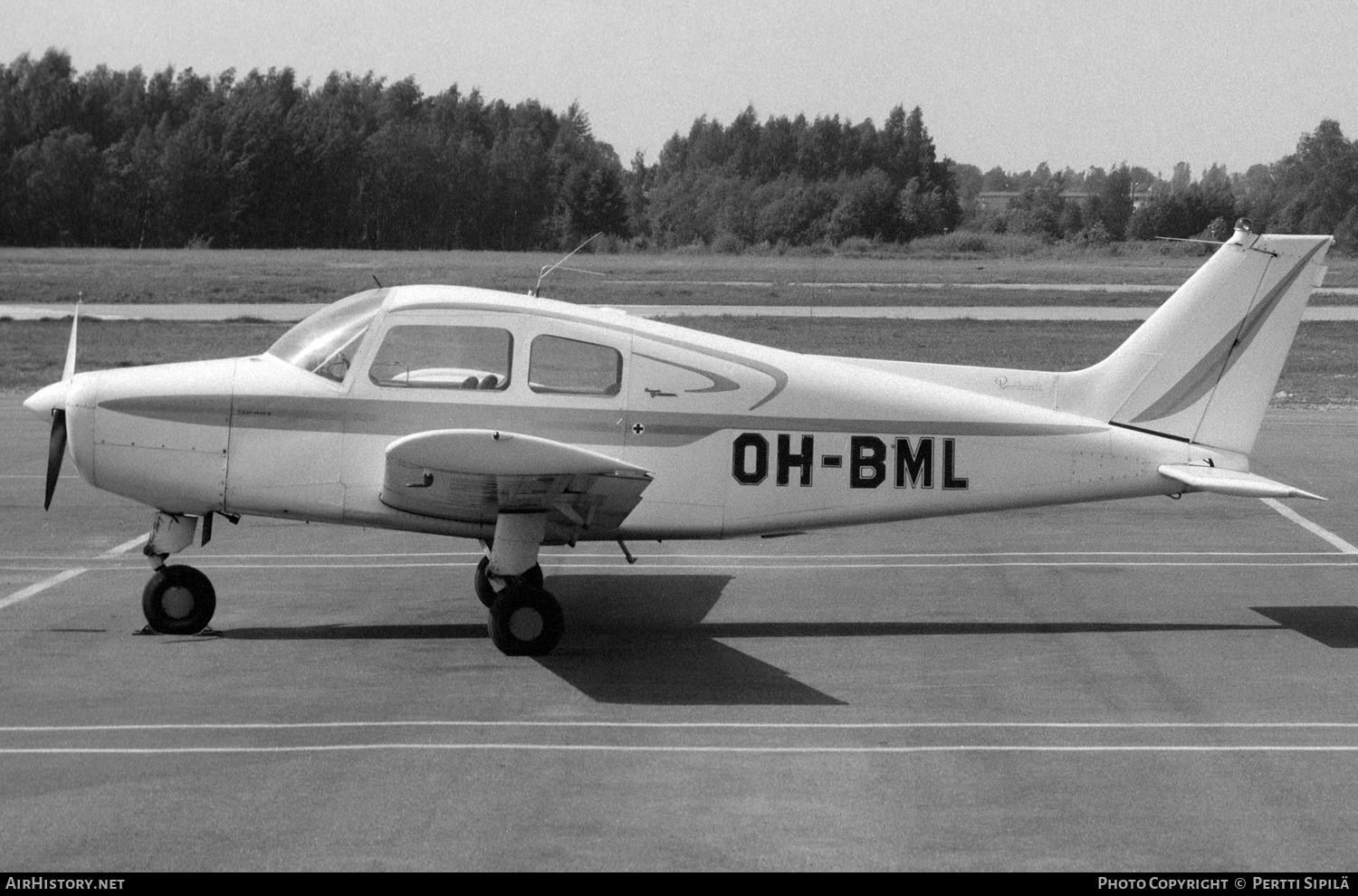 Aircraft Photo of OH-BML | Beech 19A Musketeer Sport | AirHistory.net #326115