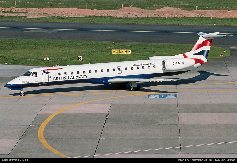 Aircraft Photo of G-EMBO | Embraer ERJ-145EU (EMB-145EU) | British Airways | AirHistory.net #326118