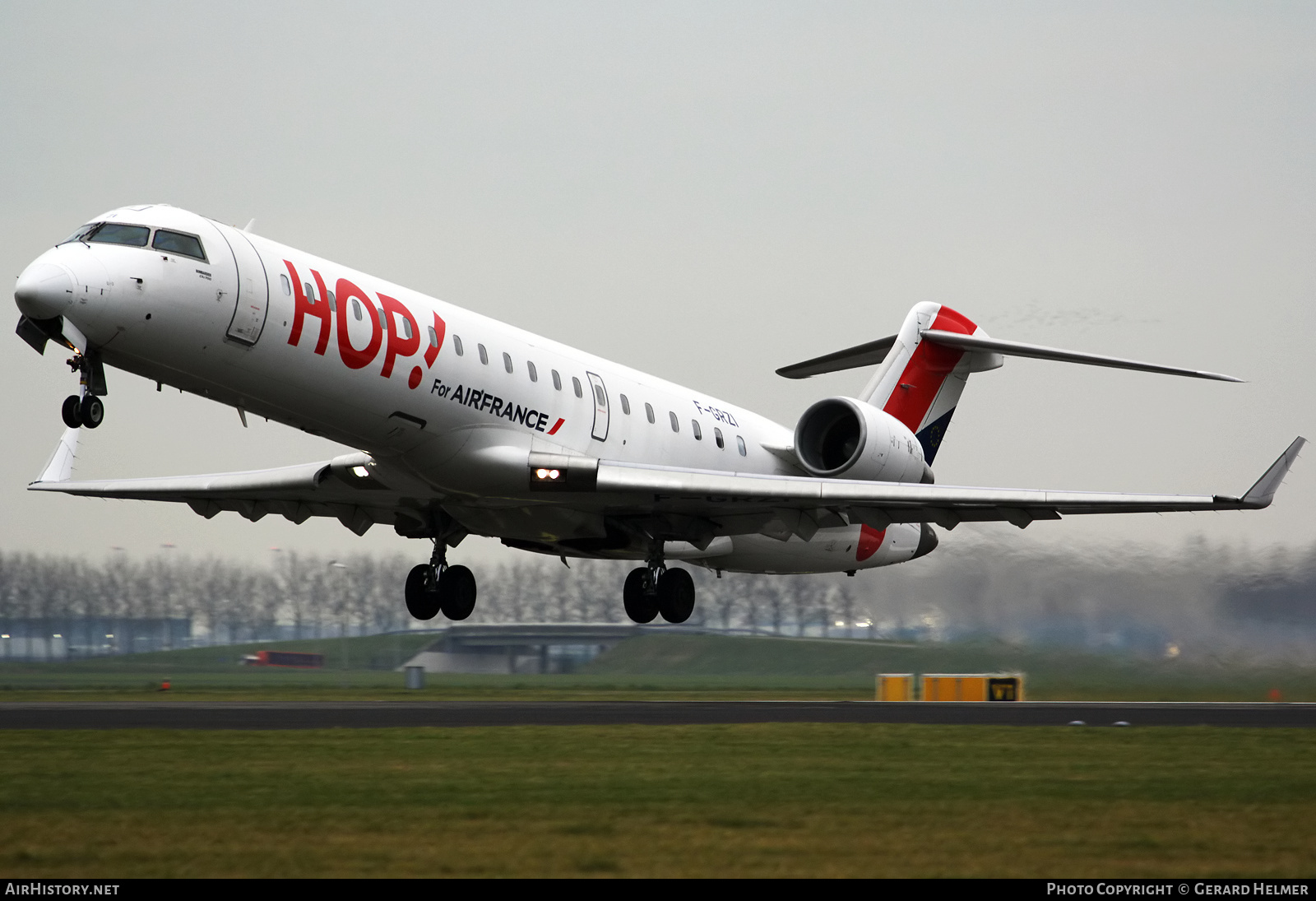 Aircraft Photo of F-GRZI | Bombardier CRJ-702 (CL-600-2C10) | Hop! | AirHistory.net #326125