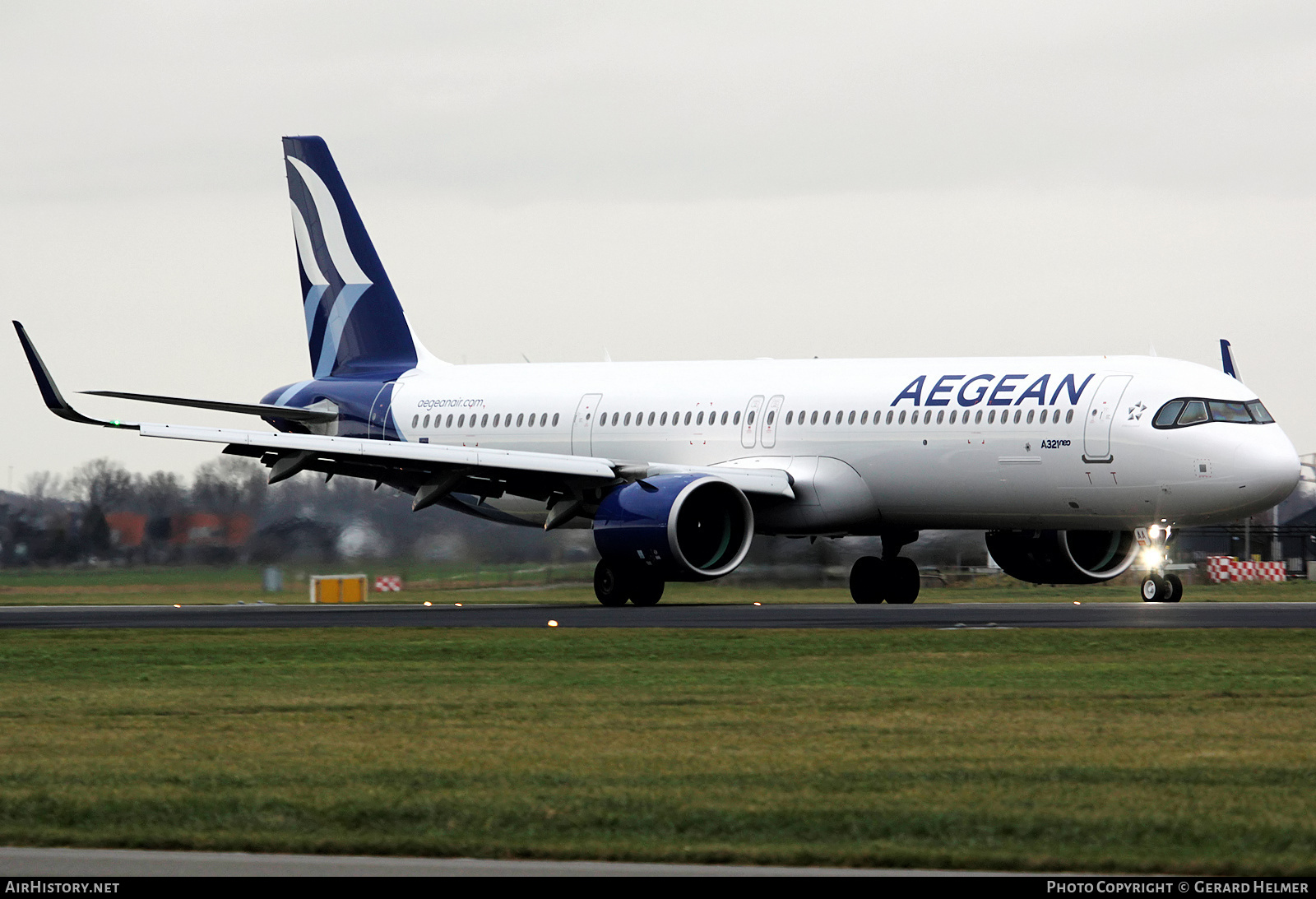 Aircraft Photo of SX-NAA | Airbus A321-271NX | Aegean Airlines | AirHistory.net #326127