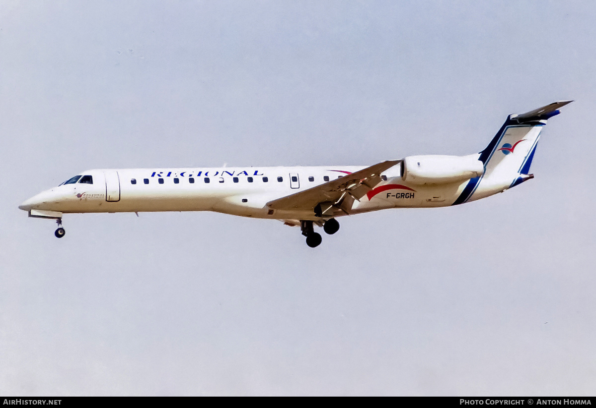 Aircraft Photo of F-GRGH | Embraer ERJ-145EU (EMB-145EU) | Régional Airlines | AirHistory.net #326129