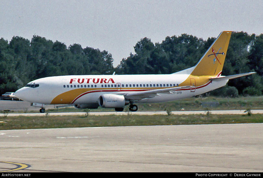 Aircraft Photo of EC-375 | Boeing 737-348 | Futura International Airways | AirHistory.net #326131