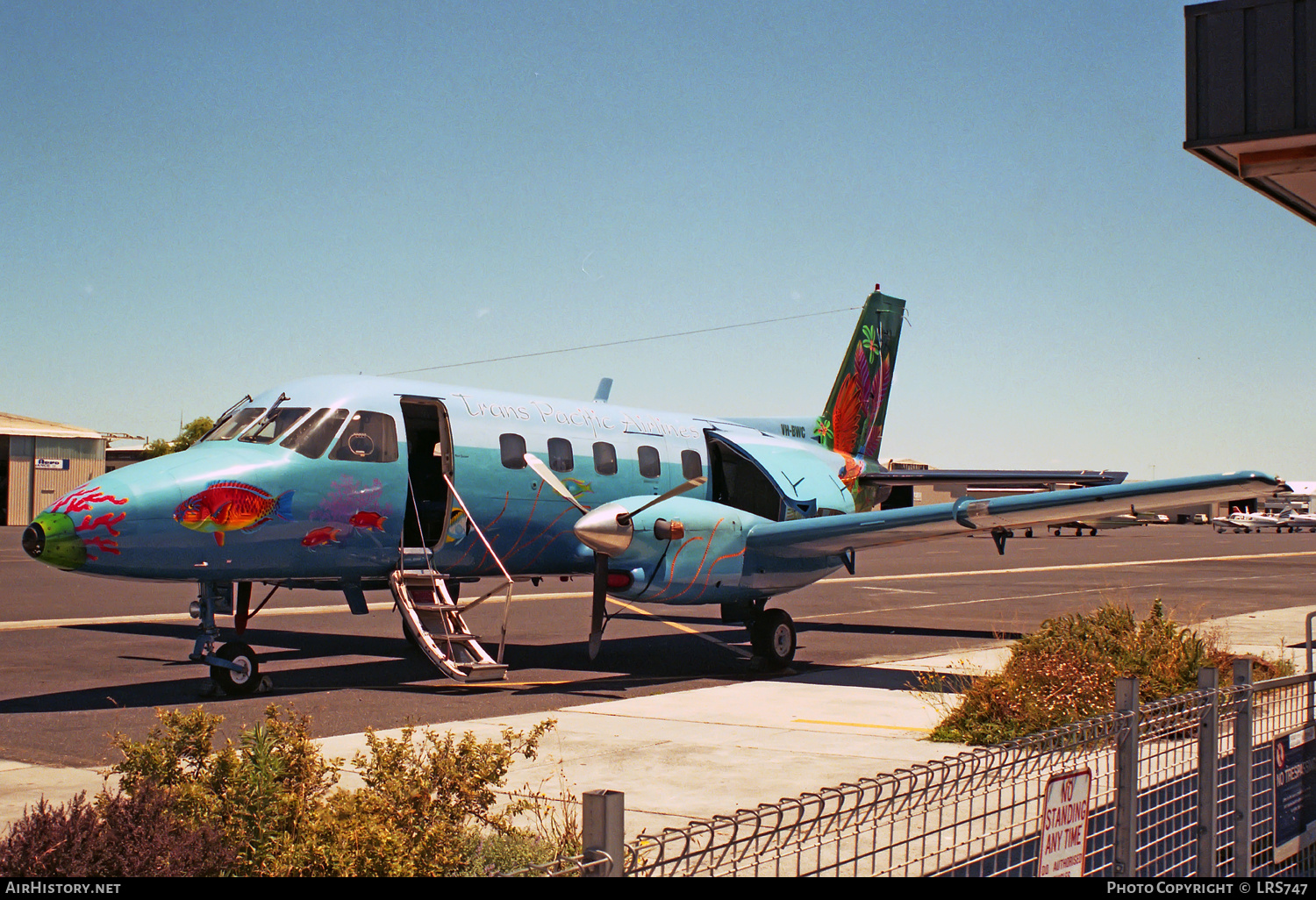 Aircraft Photo of VH-BWC | Embraer EMB-110P1 Bandeirante | Trans Pacific Airlines | AirHistory.net #326162