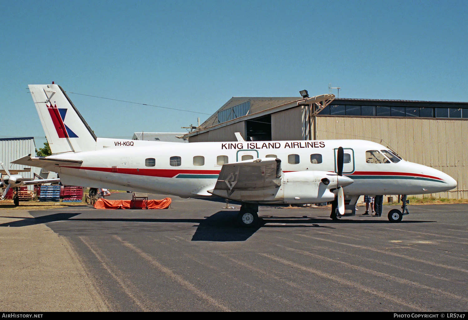 Aircraft Photo of VH-KGQ | Embraer EMB-110P1 Bandeirante | King Island Airlines | AirHistory.net #326164