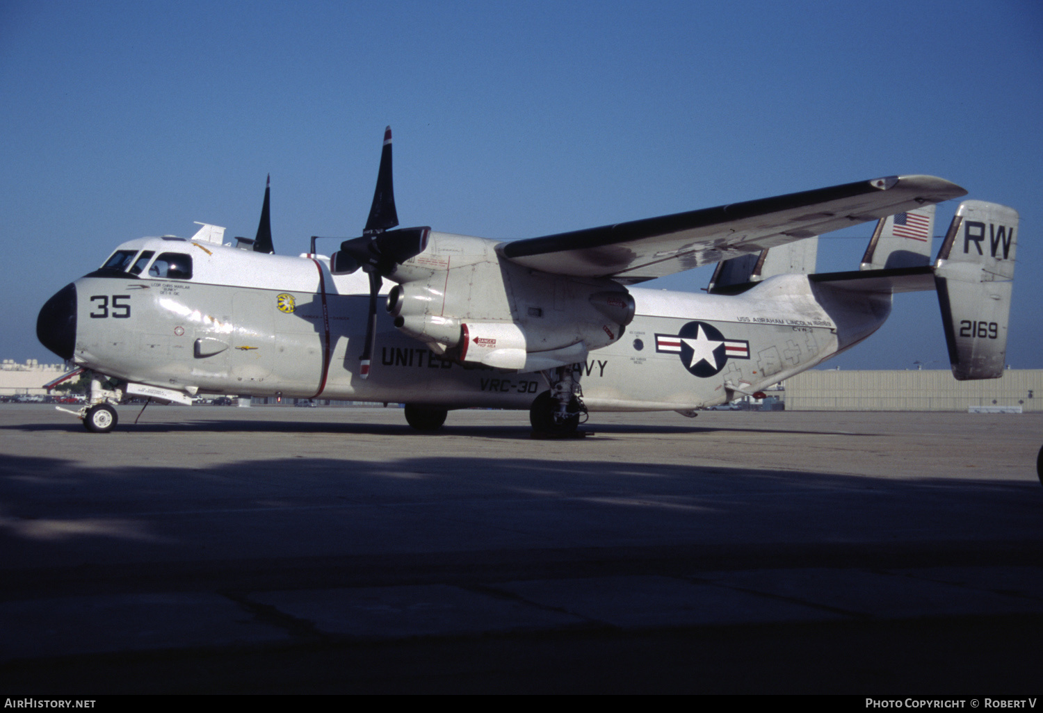 Aircraft Photo of 162169 | Grumman C-2A Greyhound | USA - Navy | AirHistory.net #326165