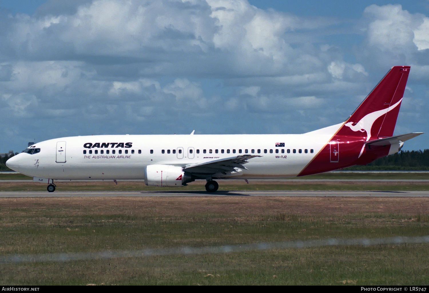 Aircraft Photo of VH-TJZ | Boeing 737-476 | Qantas | AirHistory.net #326166