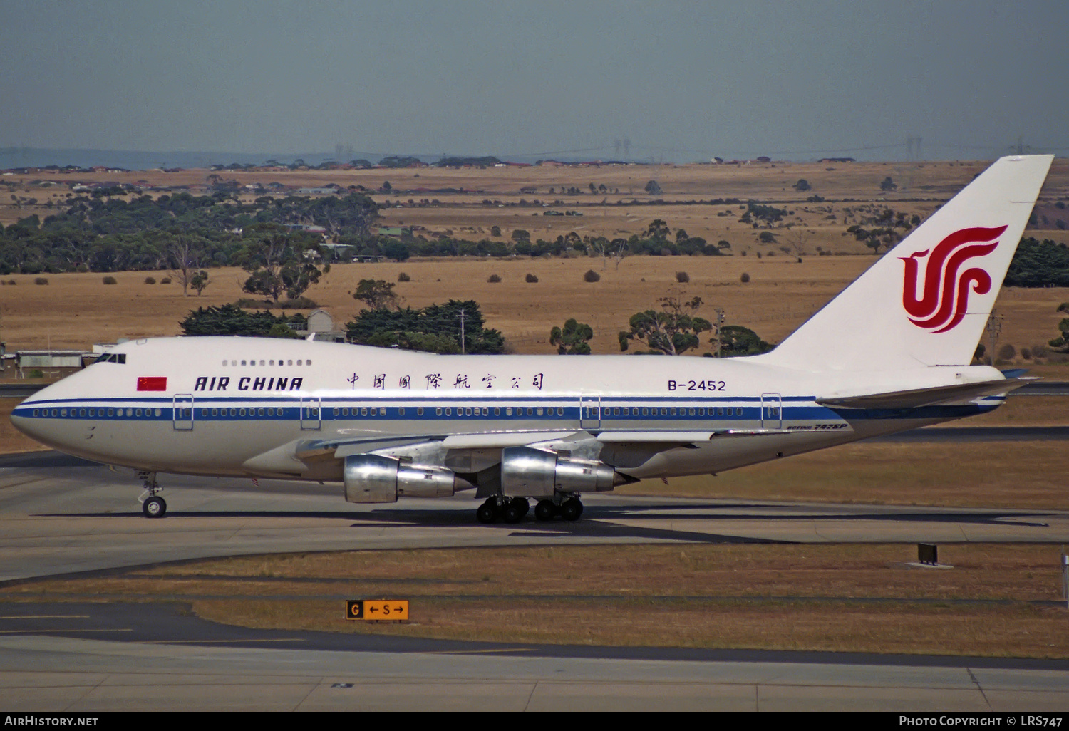 Aircraft Photo of B-2452 | Boeing 747SP-J6 | Air China | AirHistory.net #326170