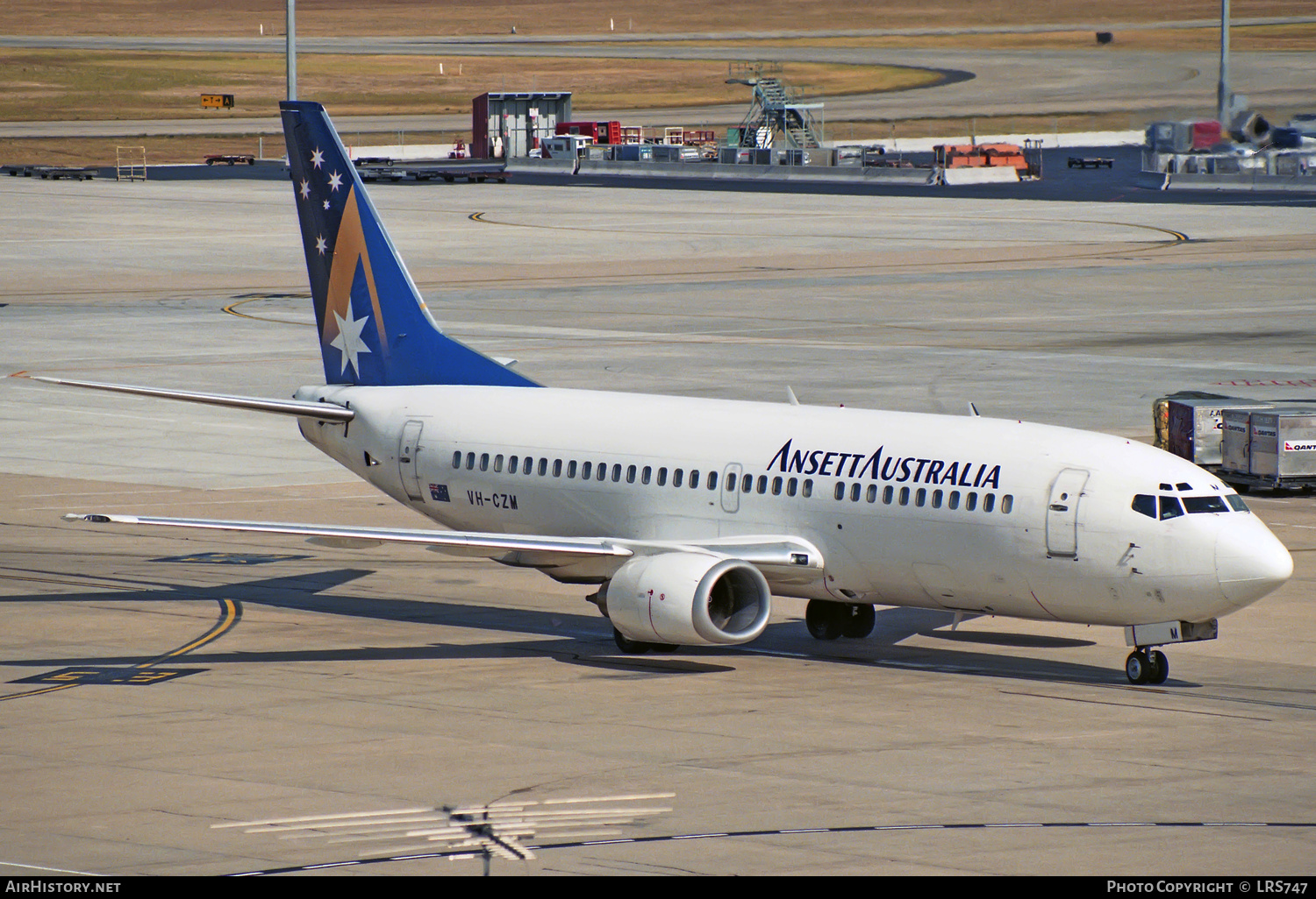 Aircraft Photo of VH-CZM | Boeing 737-377 | Ansett Australia | AirHistory.net #326173