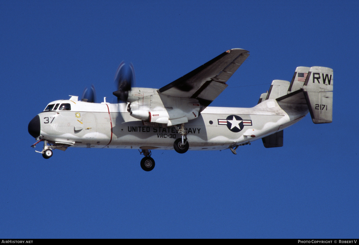 Aircraft Photo of 162171 | Grumman C-2A Greyhound | USA - Navy | AirHistory.net #326177