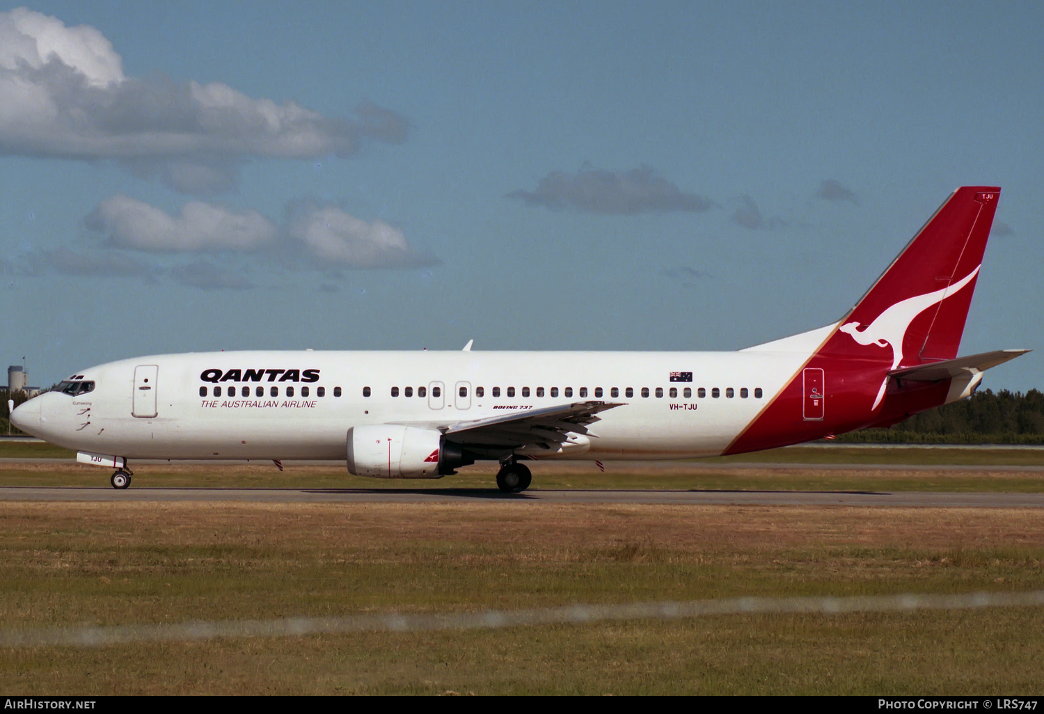 Aircraft Photo of VH-TJU | Boeing 737-476 | Qantas | AirHistory.net #326191