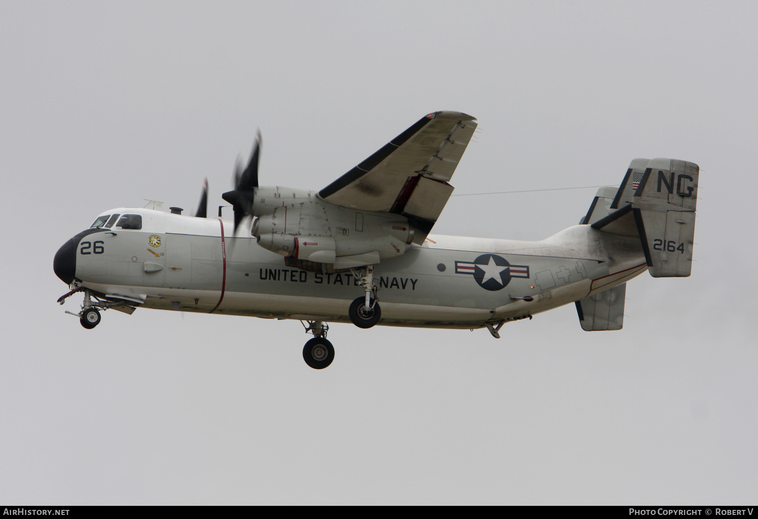Aircraft Photo of 162169 | Grumman C-2A Greyhound | USA - Navy | AirHistory.net #326192