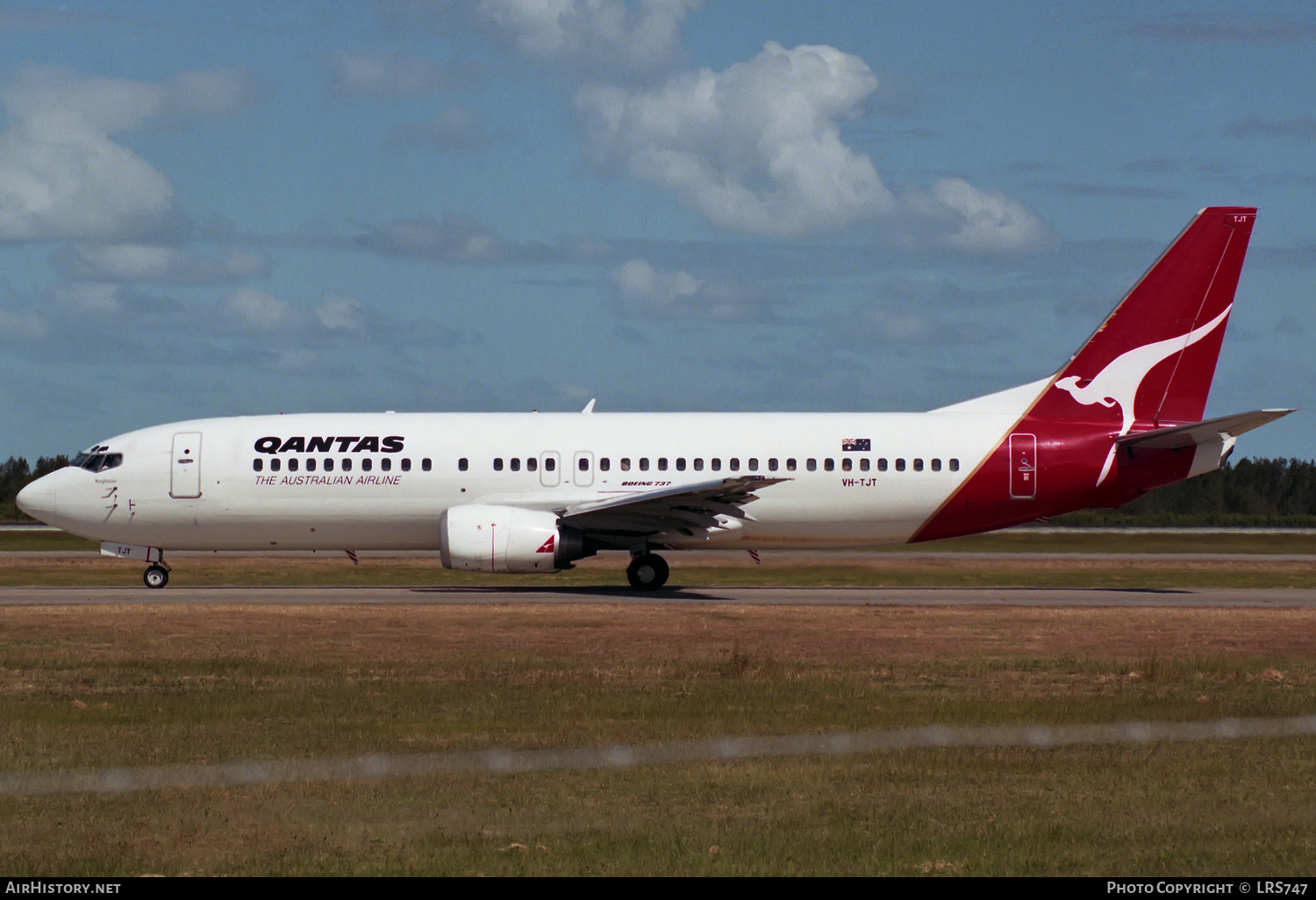 Aircraft Photo of VH-TJT | Boeing 737-476 | Qantas | AirHistory.net #326194