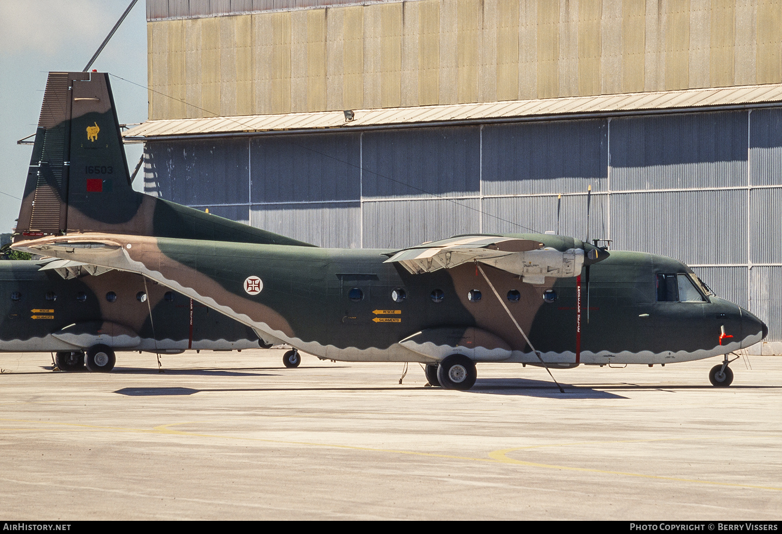 Aircraft Photo of 16503 | CASA C-212-100 Aviocar | Portugal - Air Force | AirHistory.net #326210
