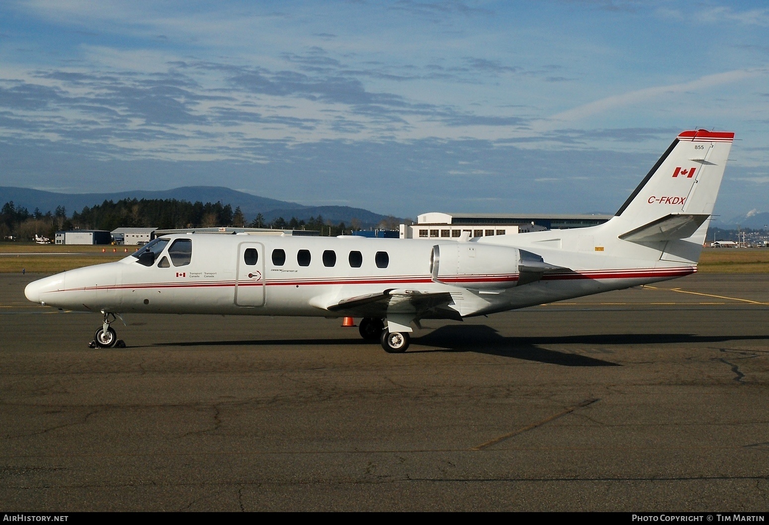Aircraft Photo of C-FKDX | Cessna 550 Citation II | Transport Canada | AirHistory.net #326211