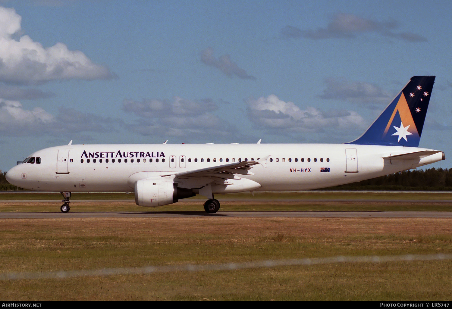 Aircraft Photo of VH-HYX | Airbus A320-211 | Ansett Australia | AirHistory.net #326221