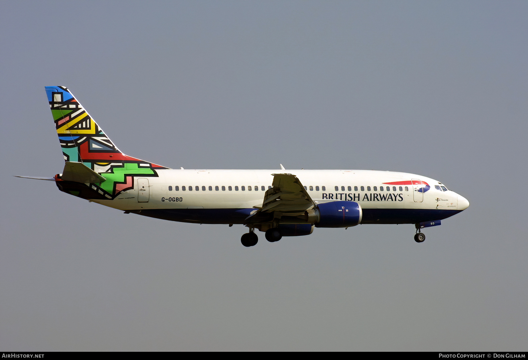 Aircraft Photo of G-OGBD | Boeing 737-3L9 | British Airways | AirHistory.net #326222