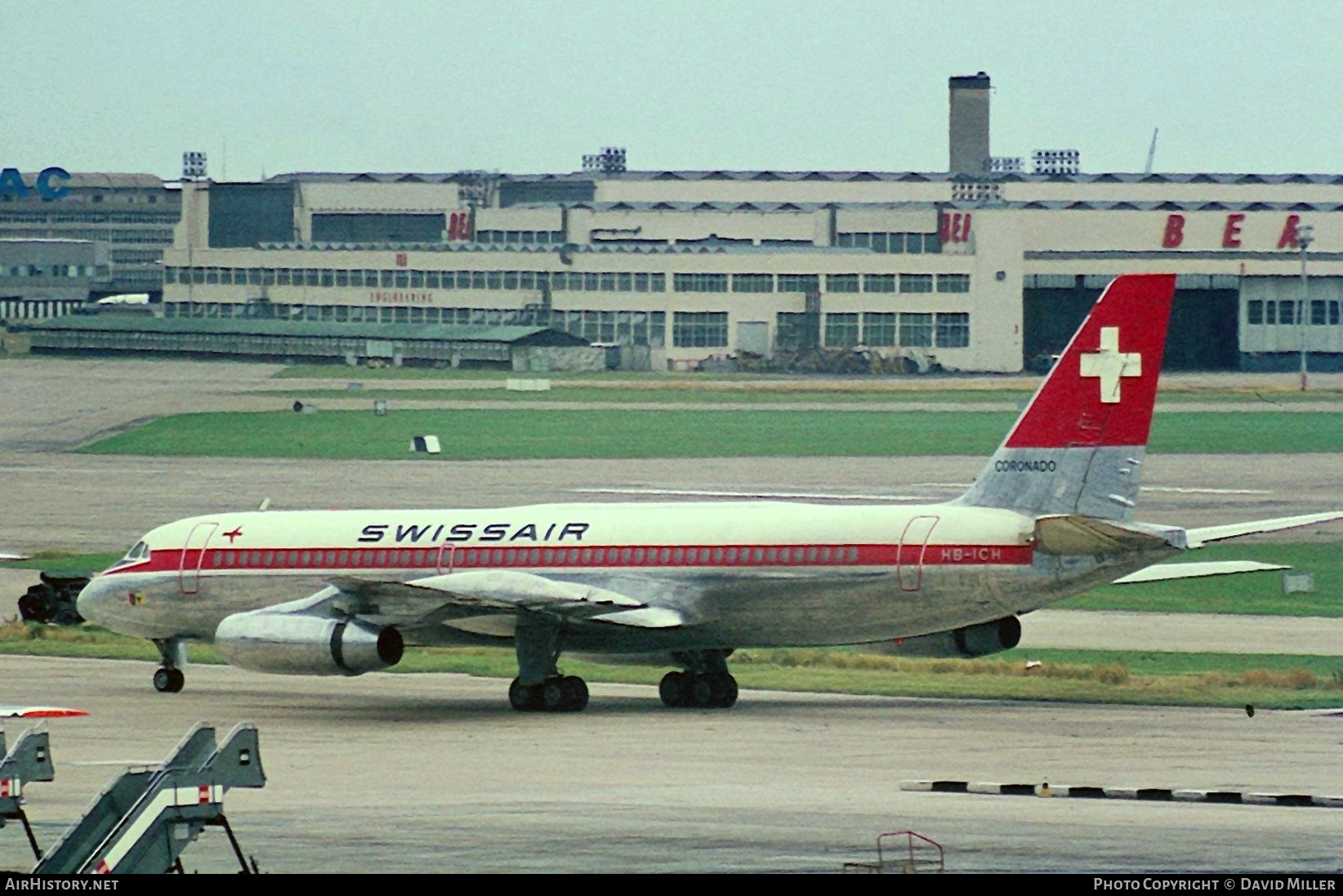 Aircraft Photo of HB-ICH | Convair 990A (30A-6) | Swissair | AirHistory.net #326224