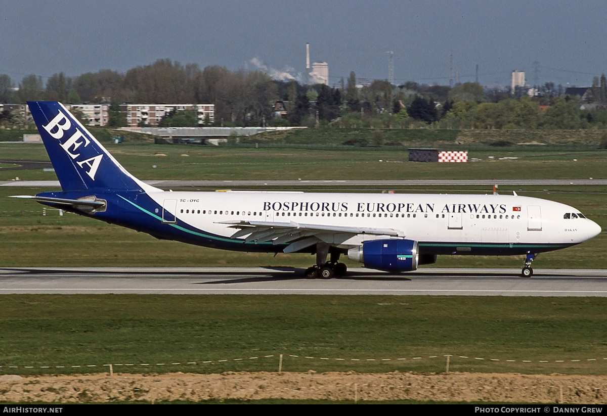 Aircraft Photo of TC-OYC | Airbus A300B4-120 | Bosphorus European Airways - BEA | AirHistory.net #326225