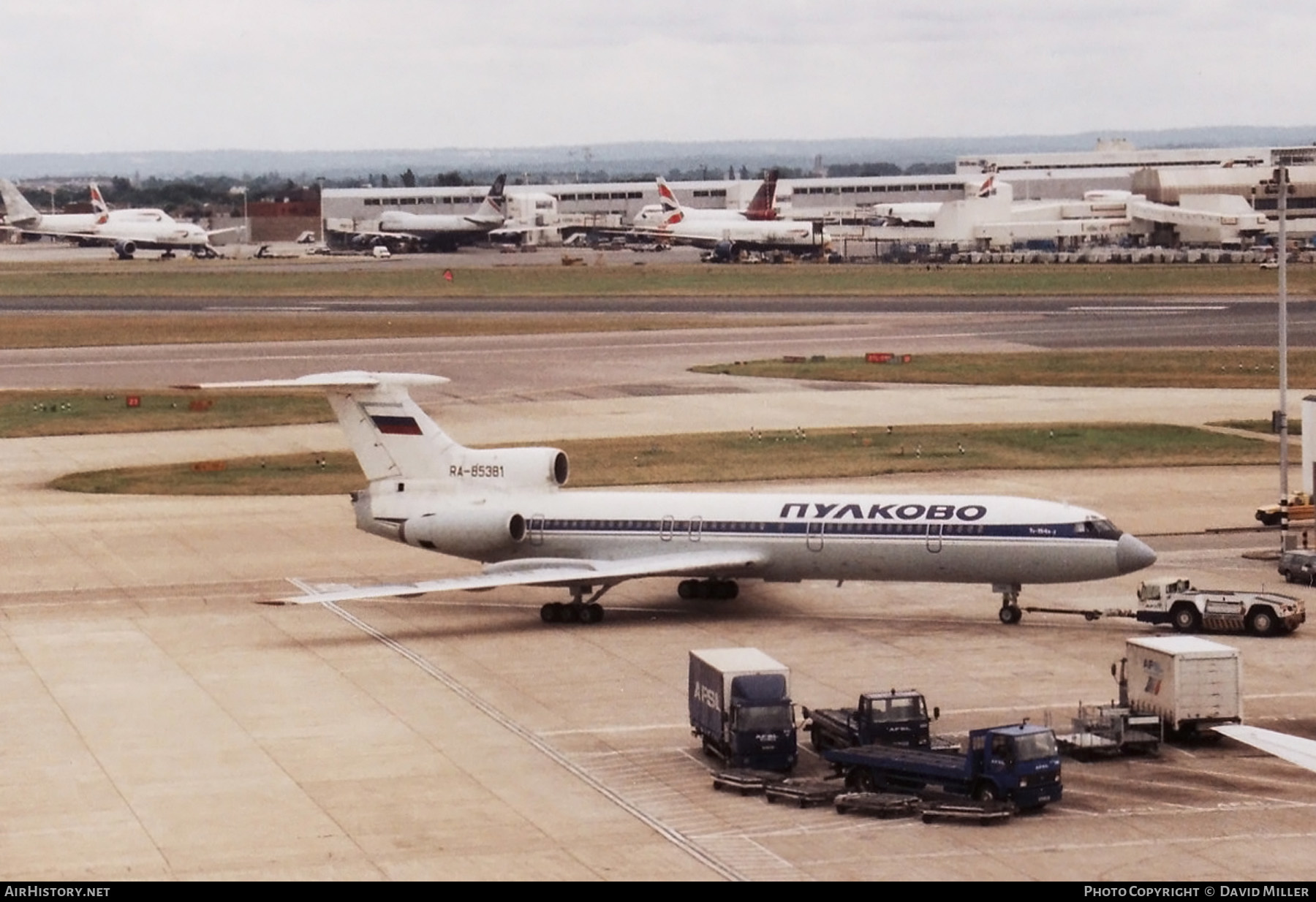 Aircraft Photo of RA-85381 | Tupolev Tu-154B-2 | Pulkovo Airlines | AirHistory.net #326228