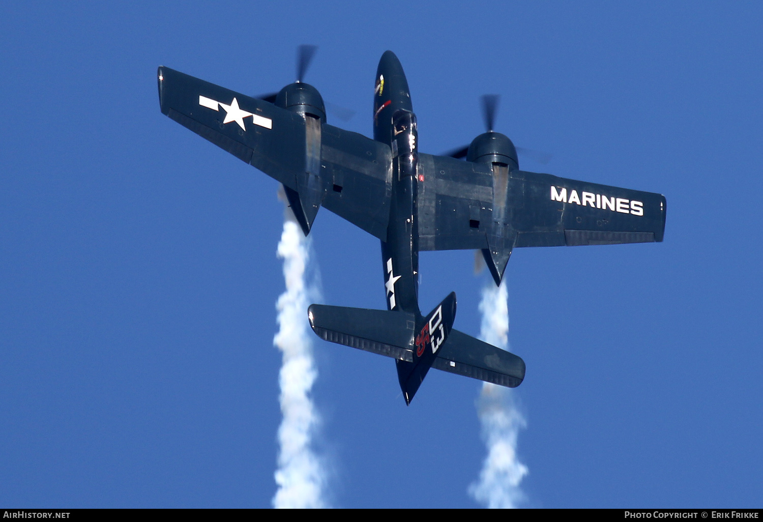Aircraft Photo of N700F / NX700F / 80390 | Grumman F7F-3P Tigercat | USA - Marines | AirHistory.net #326234