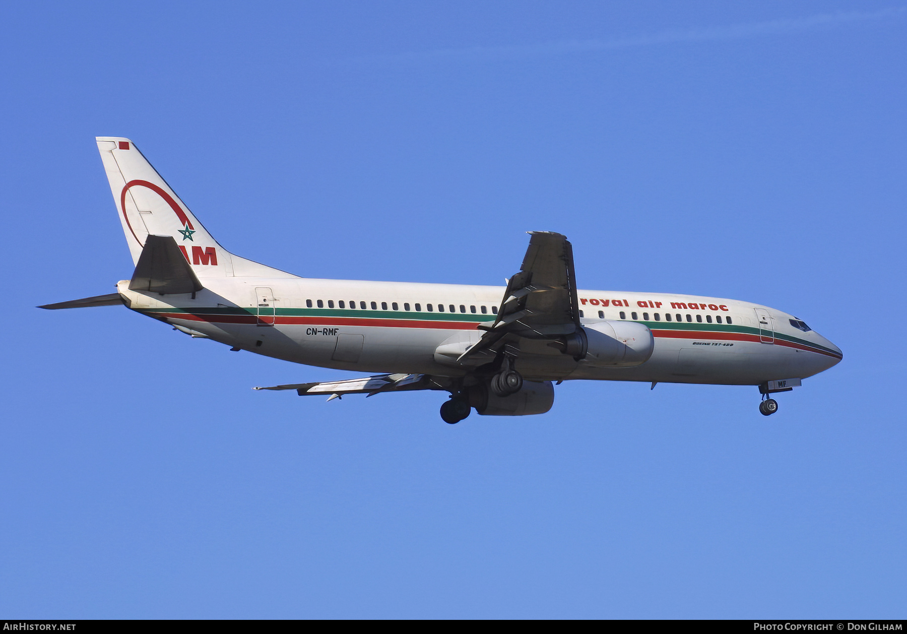 Aircraft Photo of CN-RMF | Boeing 737-4B6 | Royal Air Maroc - RAM | AirHistory.net #326240