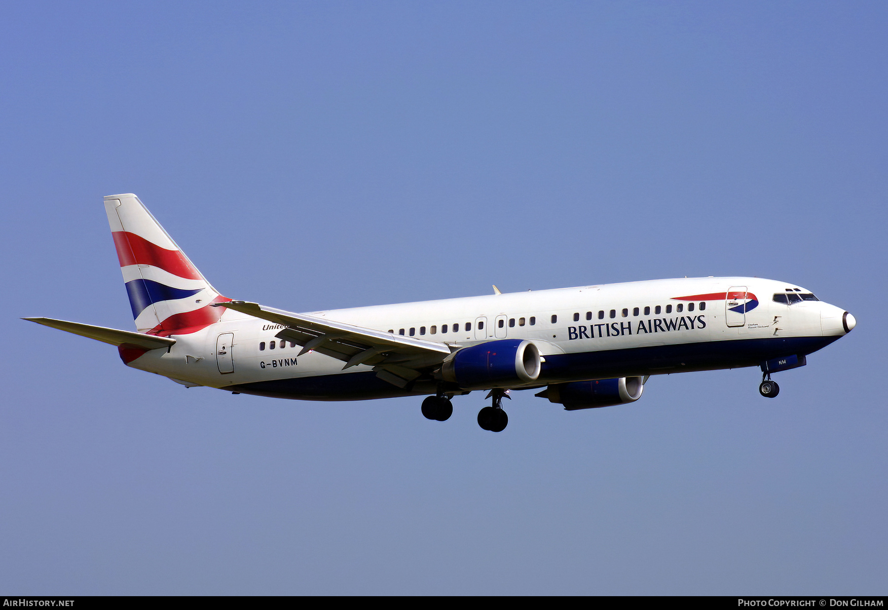 Aircraft Photo of G-BVNM | Boeing 737-4S3 | British Airways | AirHistory.net #326253